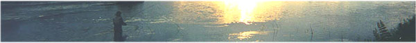 au coucher du soleil