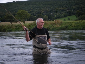 Jean Loup Trautner en action sur la Suir